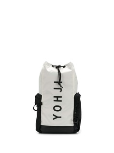Y-3 logo print backpack