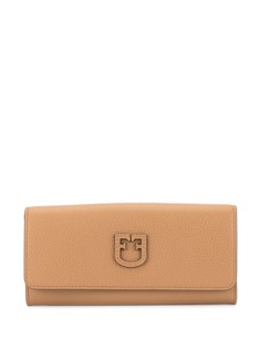 Furla logo patch wallet