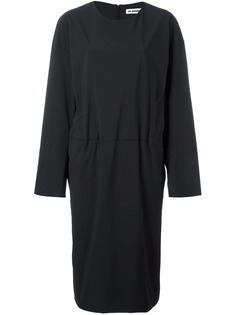 Jil Sander платье с резинкой на талии