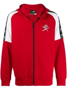 Plein Sport куртка на молнии с капюшоном