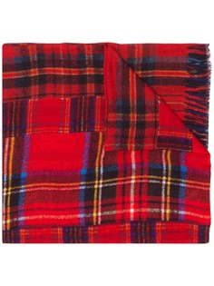 Pierre-Louis Mascia tartan print scarf