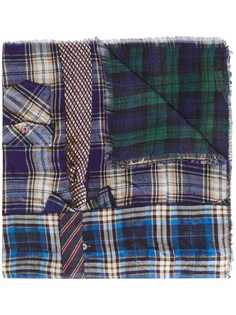 Pierre-Louis Mascia check print scarf