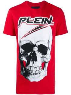 Philipp Plein футболка с принтом Skull