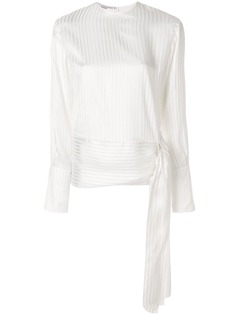 Stella McCartney блузка с завязками сбоку
