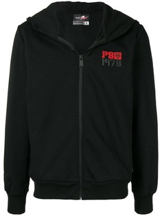 Plein Sport куртка с капюшоном и логотипом с тигром