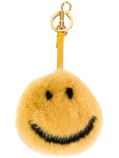 Anya Hindmarch меховой брелок для ключей Smiley