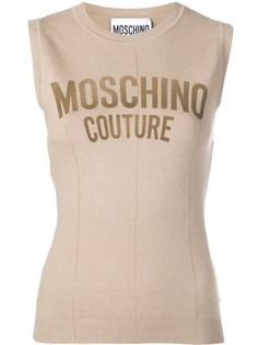 Moschino трикотажный топ