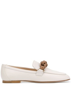 Tods лоферы с декоративным узлом Tod`S