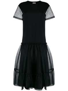 Red Valentino платье с тюлем