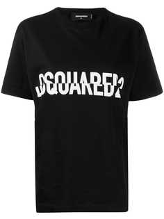Dsquared2 футболка с круглым вырезом и логотипом