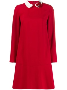 Red Valentino декорированное платье мини