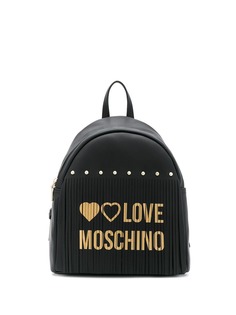 Love Moschino рюкзак с логотипом и бахромой