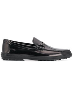Tods лоферы с двумя Т-образными вставками Tod`S