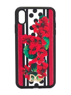 Dolce & Gabbana чехол для iPhone XS с цветочным принтом