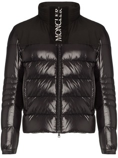 Moncler пуховик Bruel с логотипом