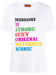 Missoni футболка Anagram