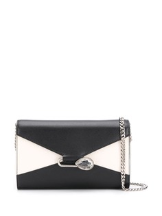 Alexander McQueen клатч с булавкой