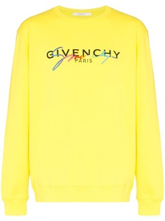 Givenchy толстовка с вышитым логотипом