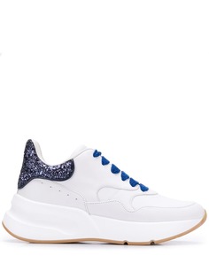 Alexander McQueen кроссовки Runner с блестками