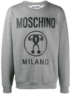 Moschino джемпер с логотипом