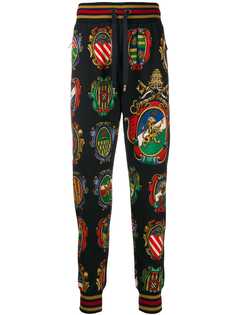 Dolce & Gabbana спортивные брюки с принтом