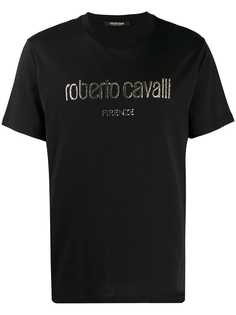 Roberto Cavalli футболка с логотипом