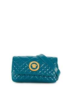 Versace quilted medusa head belt bag