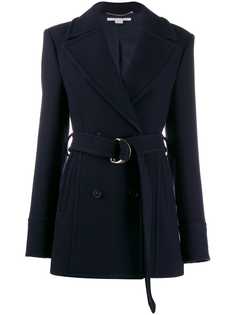 Stella McCartney двубортное пальто с поясом