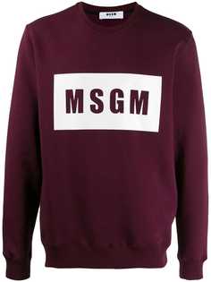 MSGM толстовка с логотипом
