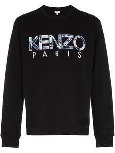 Kenzo толстовка с вышитым логотипом