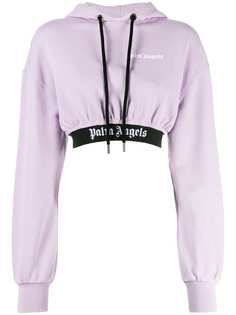 Palm Angels cropped hoodie