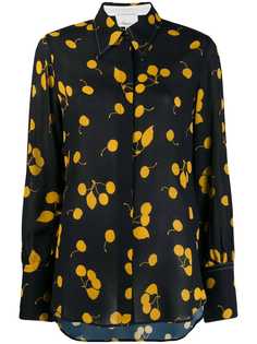 3.1 Phillip Lim блузка Cerise с длинными рукавами и принтом