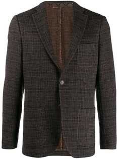 Etro пиджак из джерси кроя слим