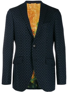 Etro пиджак стандартного кроя