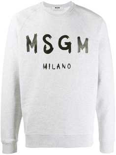 MSGM толстовка с логотипом