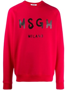 MSGM толстовка с логотипом