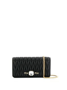 Miu Miu стеганая сумка на плечо