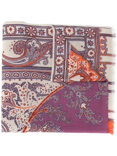 Etro шарф с принтом пейсли