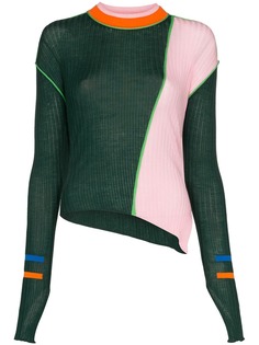 i-am-chen трикотажный джемпер в полоску