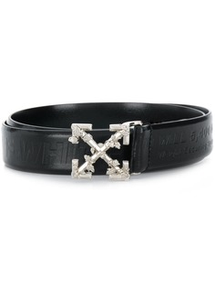 Off-White ремень с пряжкой в виде логотипа
