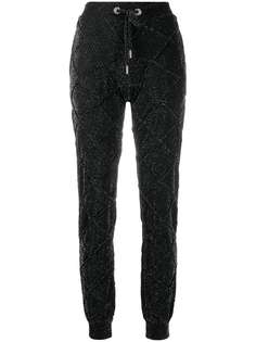 Philipp Plein спортивные брюки с блестками