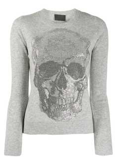 Philipp Plein джемпер с декором Skull