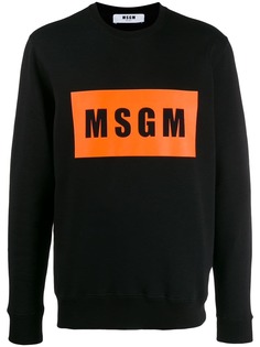 MSGM толстовка с логотипом