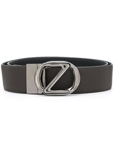 Ermenegildo Zegna ремень с пряжкой-логотипом