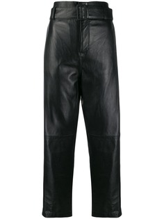 Mm6 Maison Margiela брюки с завышенной талией