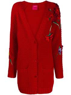Blumarine кардиган с цветочным узором
