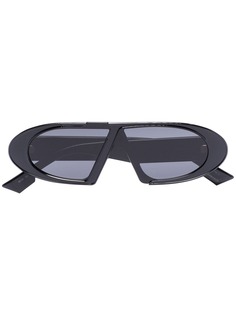 Dior Eyewear солнцезащитные очки CD в овальной оправе