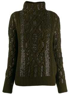 Ermanno Scervino джемпер фактурной вязки