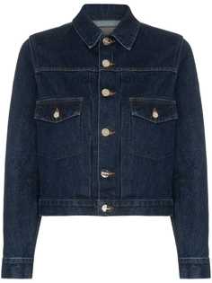 GOLDSIGN укороченная джинсовая куртка The Pleat