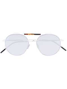 Dior Eyewear солнцезащитные очки в круглой металлической оправе